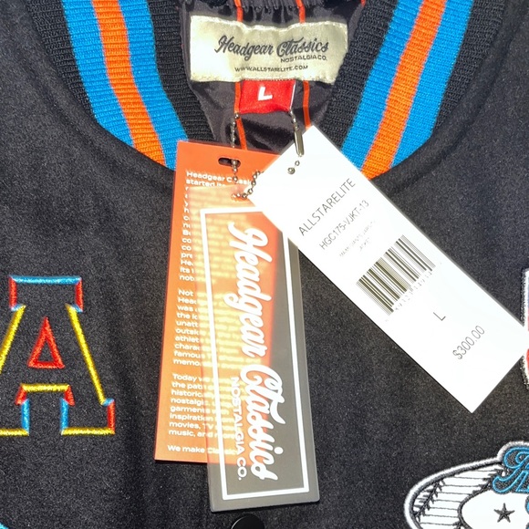 Negro League Miami Giants VarsityJacket with Colorful Accents π€βΎοΈπ€ - Picture 3 of 9